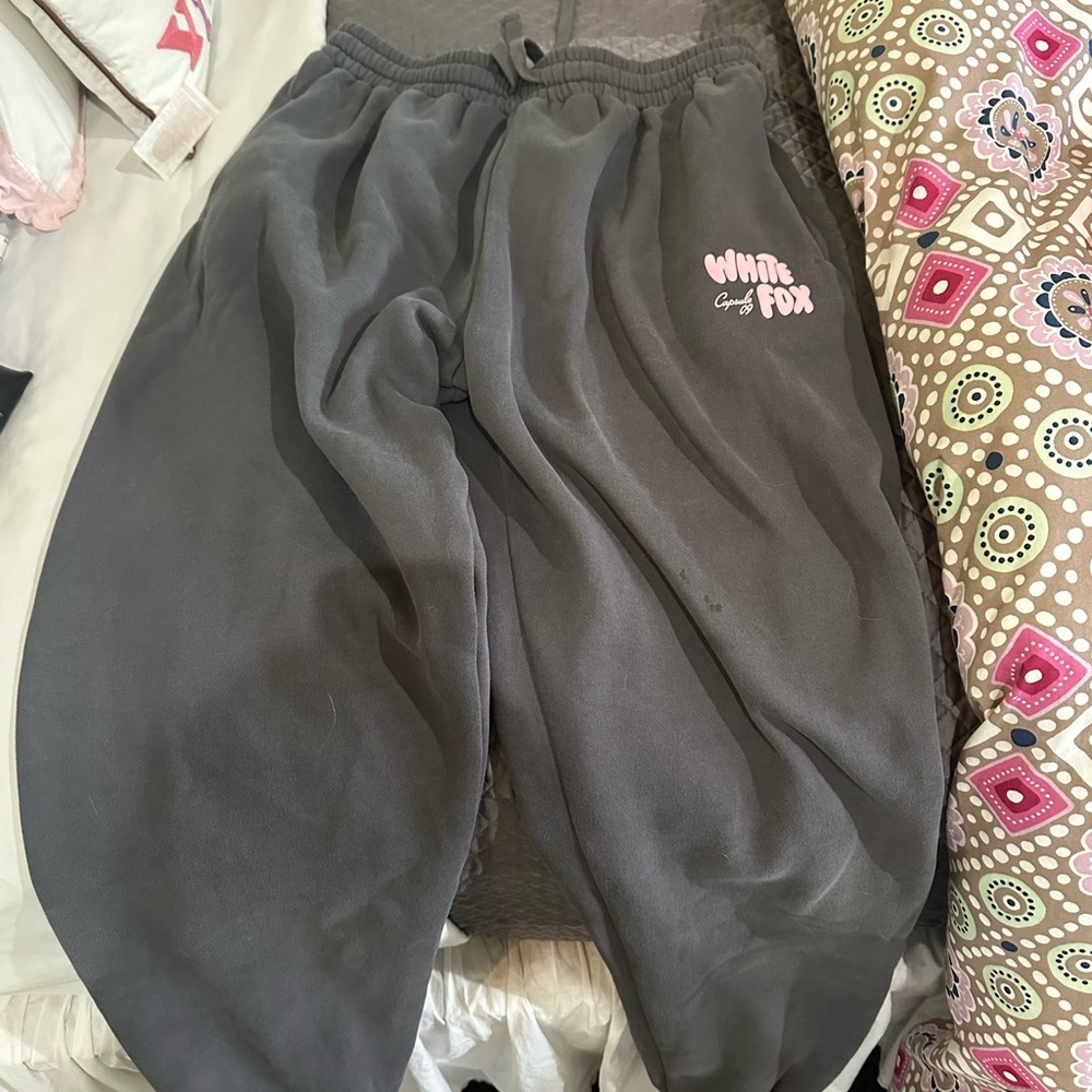 White Fox Boutique Gray Joggers